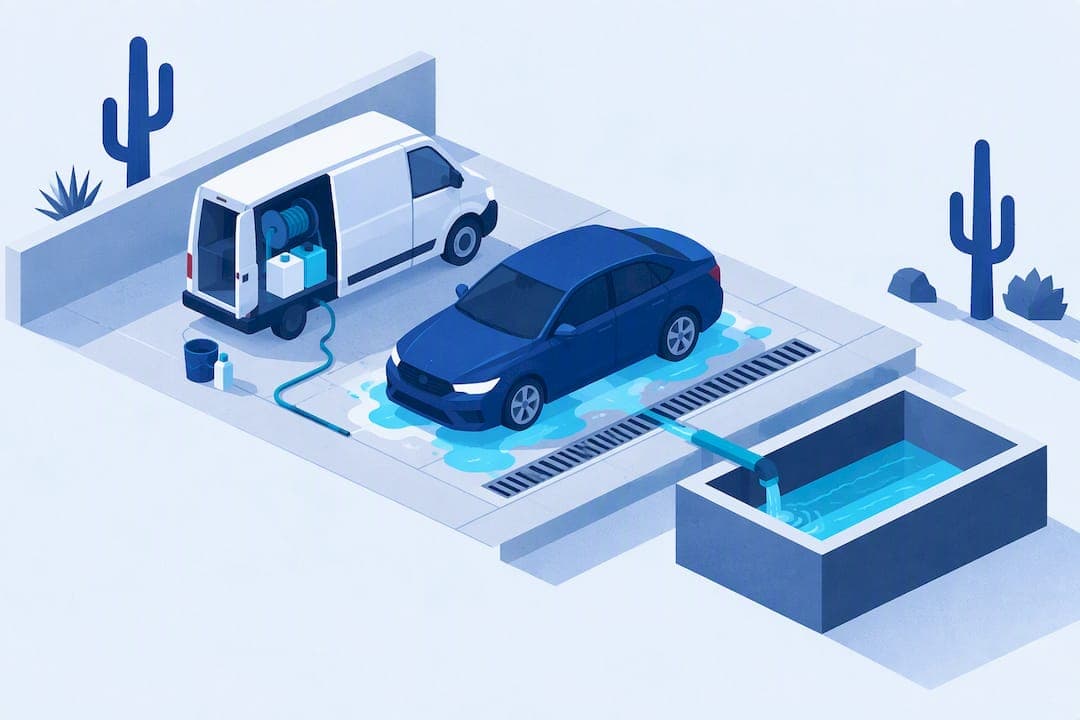 Arizona Mobile Detailers: Capture Wash Water or Risk $10,000 Fines